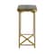 Armen Living Dua Gray Concrete Console Table with Antique Brass LCDUCNCC - alternate 8